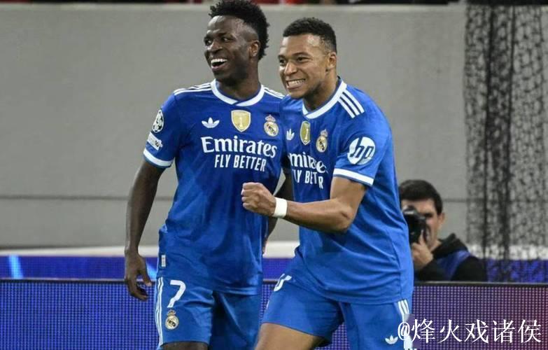 进球大战姆巴佩大四喜 皇马4-3险些爆大冷、艰难